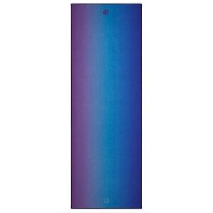 Manduka Yogitoes Amethyst Array 2.0 Blue & Purple Skidless Yoga Mat Towel
